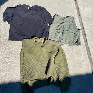 Lot of 3 tops